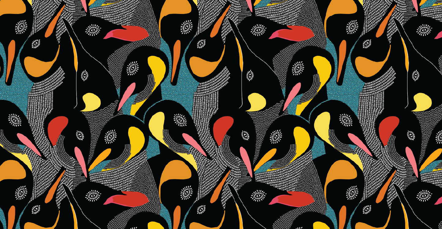 Polar Tube - Colorful King Penguin